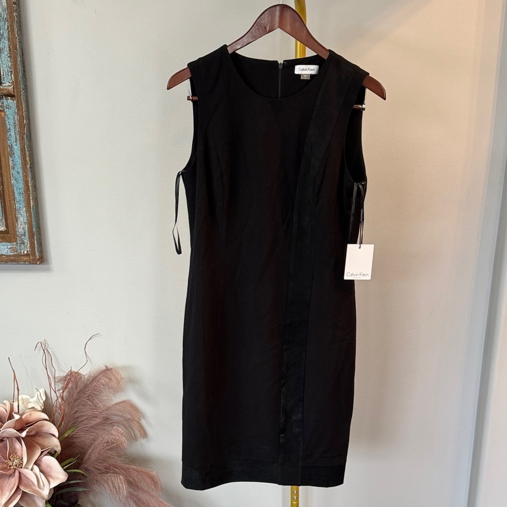 Calvin Klein Black classic Mini Dress NWT 10